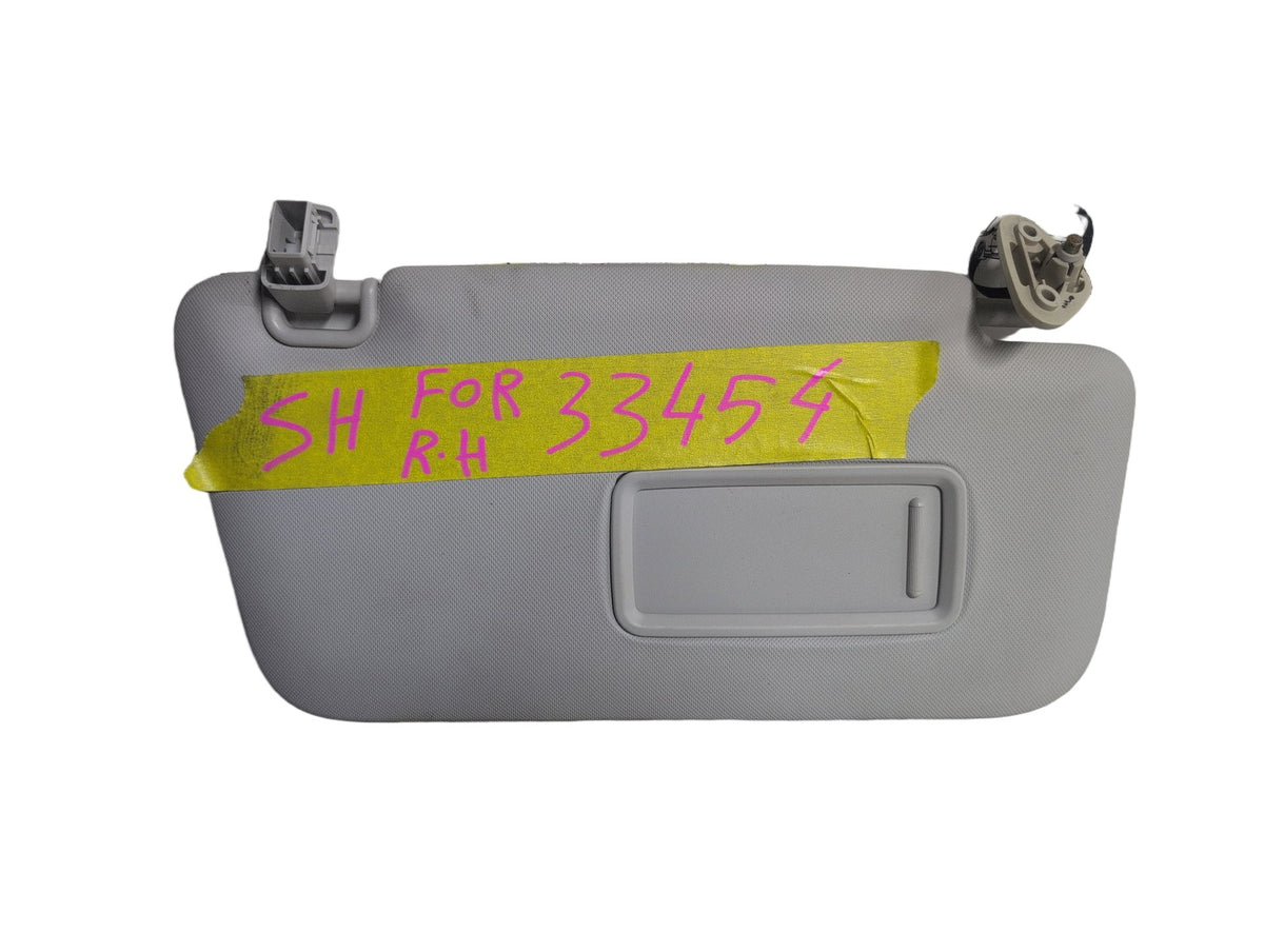 Feb 2008 to Dec 2012 - Subaru Forester - Sun Visor - RH Side, Vinyl