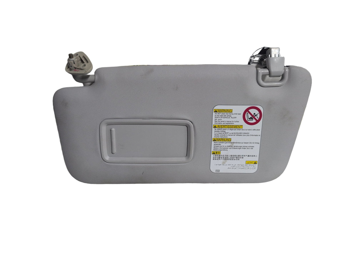 Feb 2008 to Dec 2012 - Subaru Forester - Sun Visor - LH Side, Vinyl