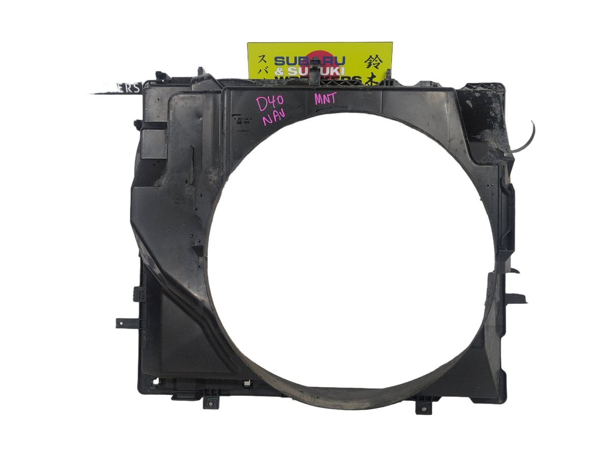 Nissan Navara D40 Fan Shroud Mar 2008-Aug 2015 Diesel 2.5L Engine Code YD25