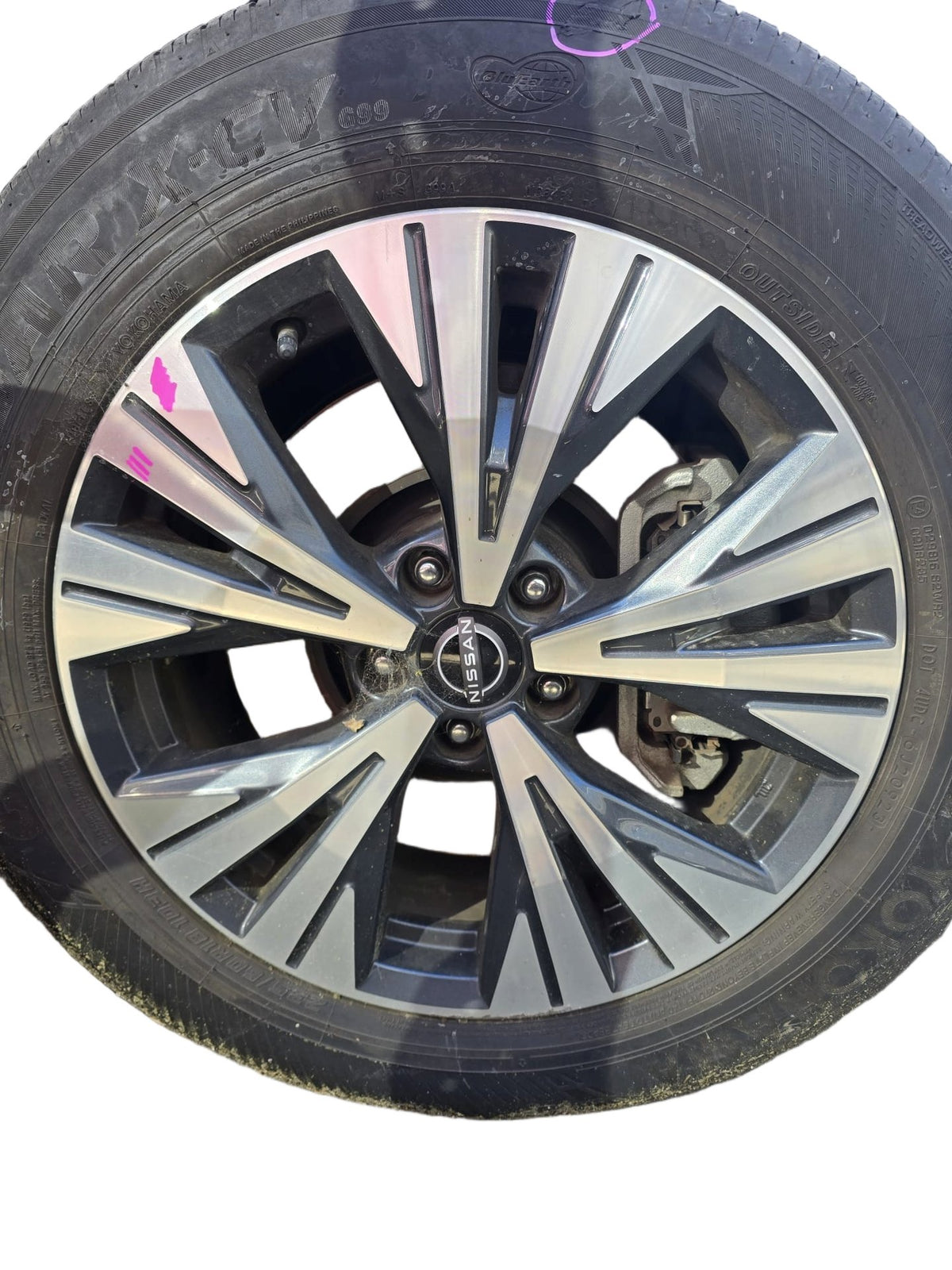 Nissan X-Trail T33 Alloy Wheel 18X7.5In 5 Y Spoke Silver Aug 2022 to Current