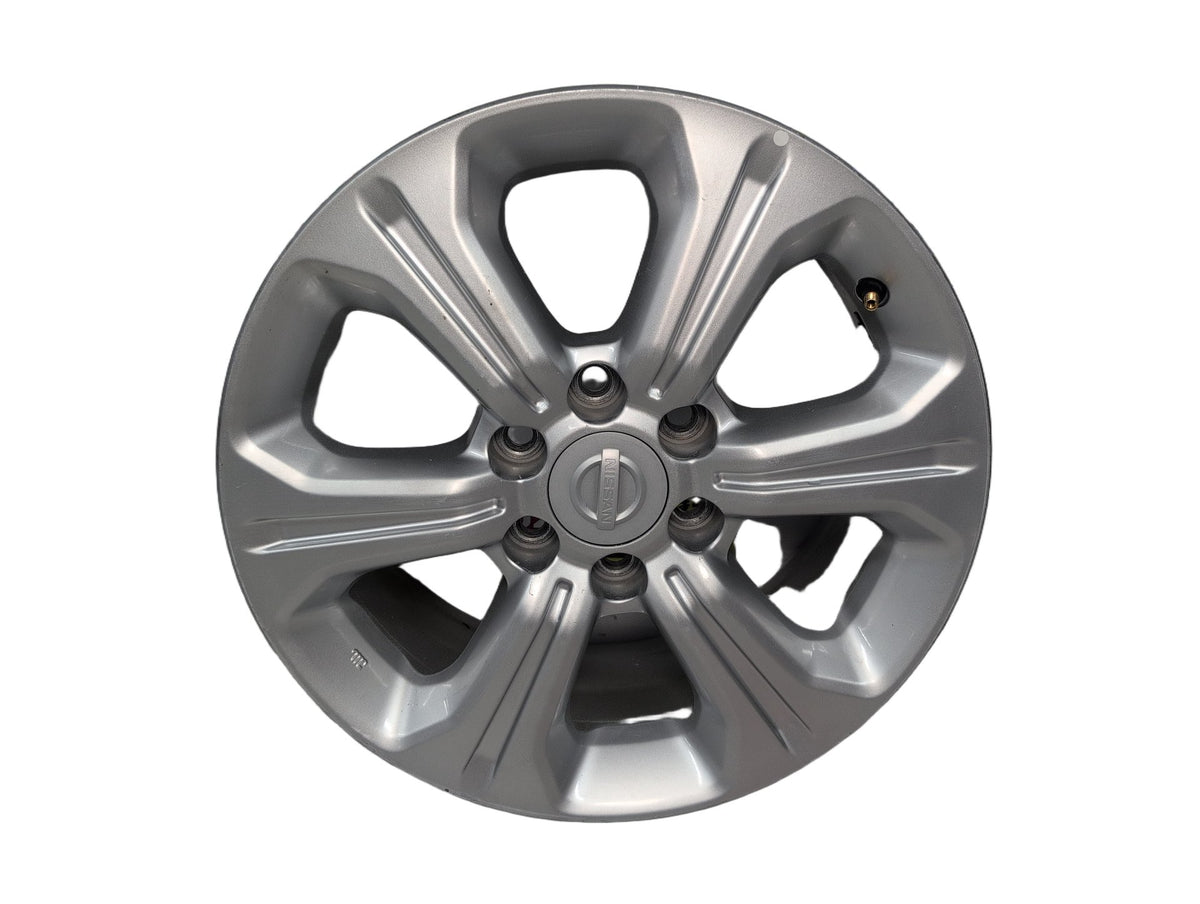 Nissan Navara D40 Alloy Wheel 16X7In, 5 Spoke, Sep 2005-Aug 2015, VIN MNT