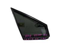 Subaru Impreza Hatchback Sedan Nov 2016-Sep 2023 Right Front Quarter Door Glass