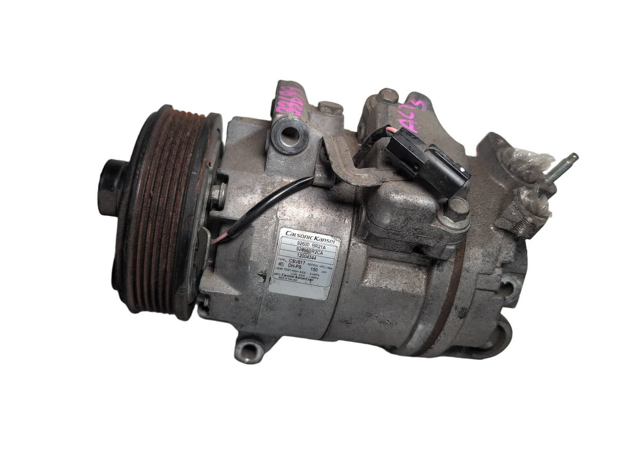 Nissan Dualis J10 2007-2014 A/C Compressor - Engine Code MR20 - PN: 92600-BR21A