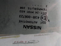 2014 Right Rear Door Glass, 2014, Nissan, Juke, F15