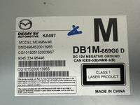 2016 2016 Mazda Mazda2 DJ Radio CD Player PN: DB1M 669GO D