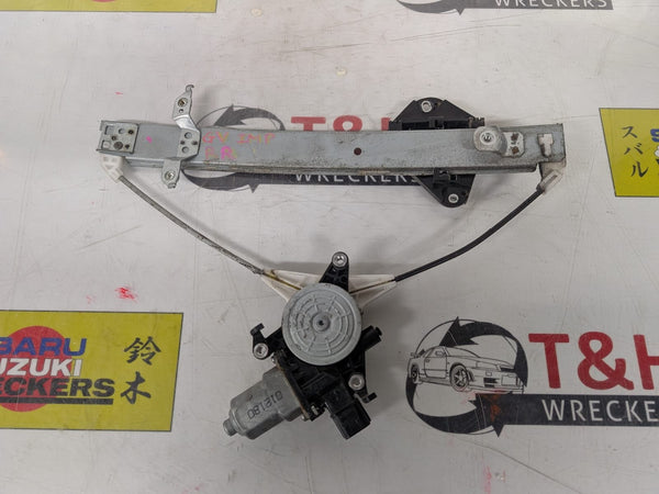 - Right Rear Window Regulator/Motor, 2011, Subaru, Impreza, WRX, GV