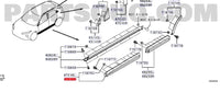 2017 - 2025 Mitsubishi Eclipse Cross Right Front Door Moulding