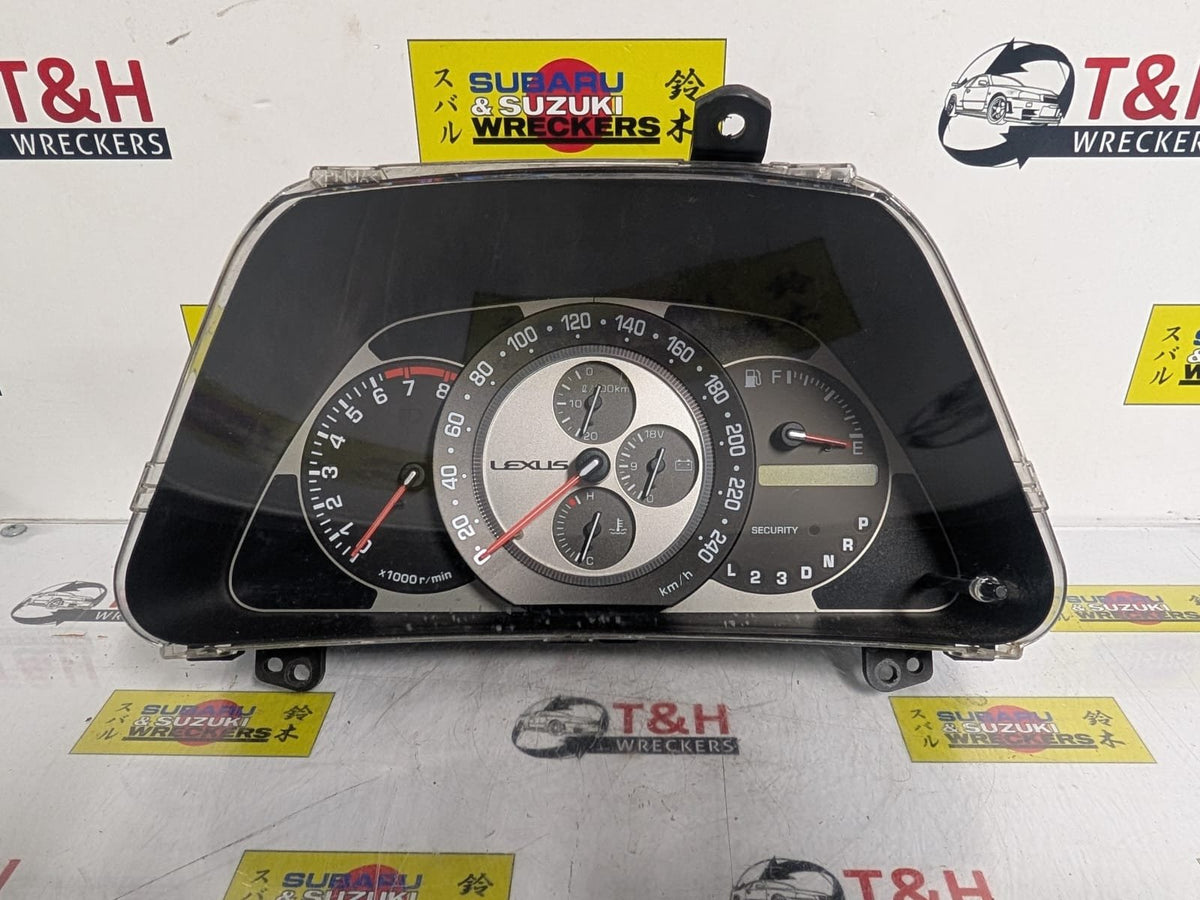 1998 - 2005 Lexus IS200 E10 RWD Instrument Cluster