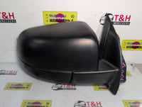 Ford Ranger PX Series 2/3 Right Door Mirror Manual Fold Black Jun 2015-Apr 2022