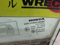2006 2006 Honda Civic FD Left Front Door Glass