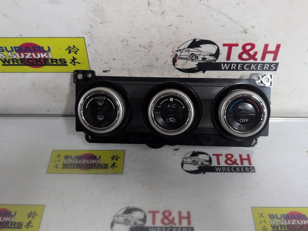 Aug 2011 to Apr 2017 - Subaru XV - Heater/AC Controls - Single Zone Climate, G4X