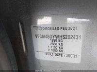 2016-2023 Peugeot 3008 P84 Allure Station Wagon FWD Power Window Switch