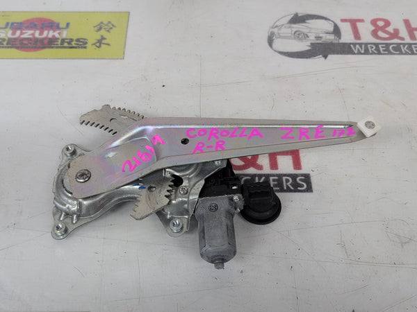 - Right Rear Window Regulator/Motor, 2019, Toyota, Corolla, Altis, E170